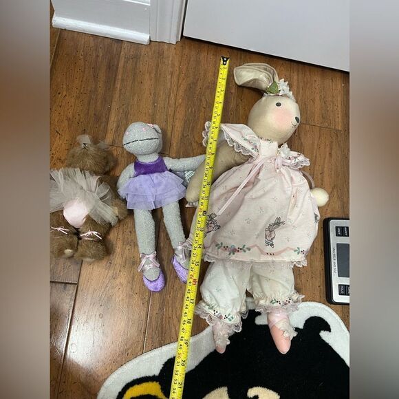 Vintage ballerina plush stuffed toys - Picture 10 of 16